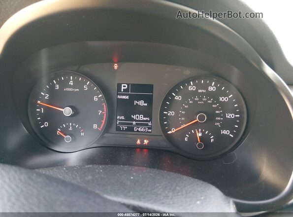 3KPA24AD6NE489056 2022 KIA RIO Синий Вид задних сидений