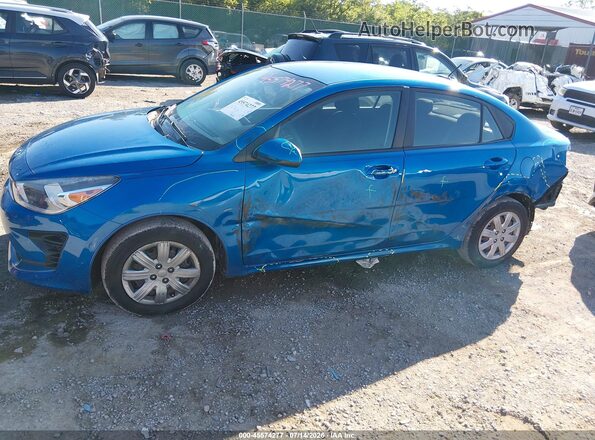 3KPA24AD6NE489056 2022 KIA RIO Синий 