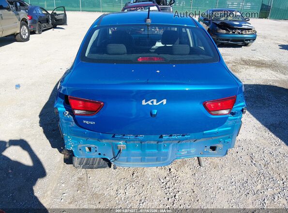 3KPA24AD6NE489056 2022 KIA RIO Синий 