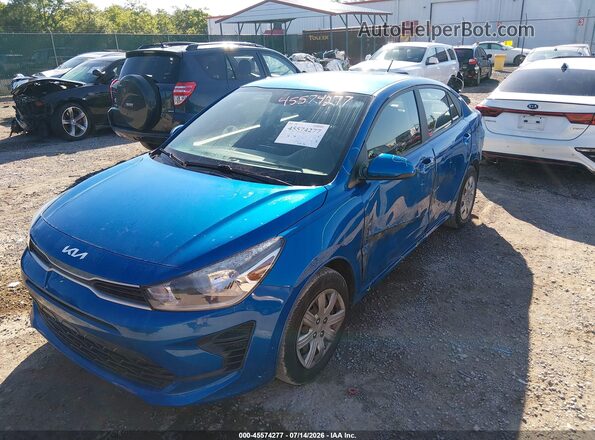 3KPA24AD6NE489056 2022 KIA RIO Синий 