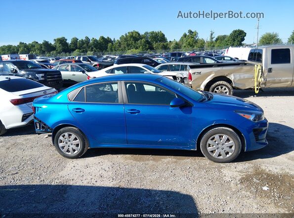 3KPA24AD6NE489056 2022 KIA RIO Синий 