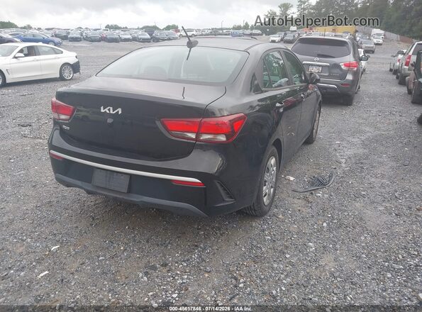 3KPA24AD6PE533768 2023 KIA RIO Black Հետևի աջ
