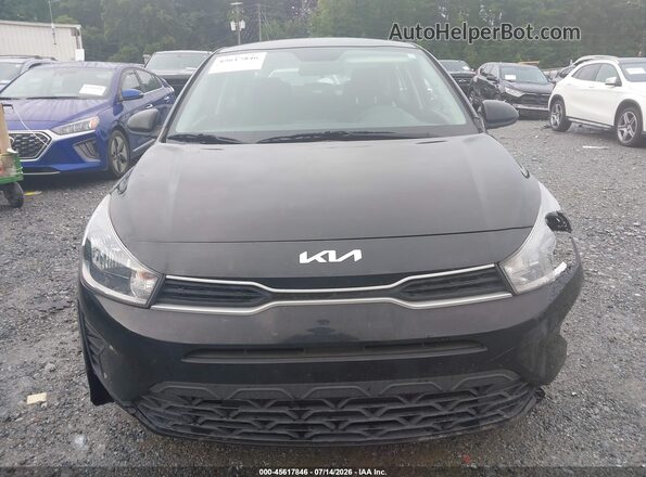 3KPA24AD6PE533768 2023 KIA RIO Black Սարքավորումների վահանակի տեսք
