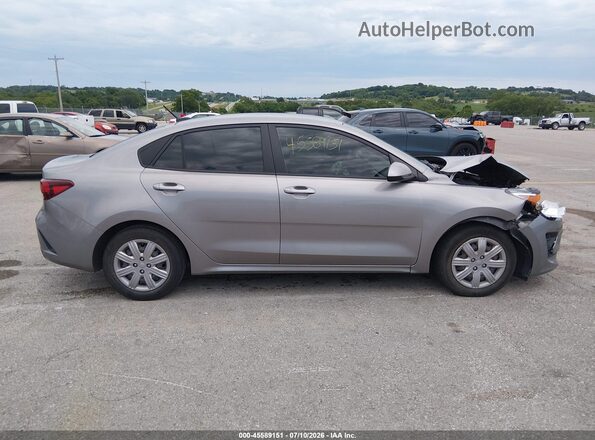 3KPA24AD6PE553082 2023 KIA RIO Silver Панорамний вид салону 360°