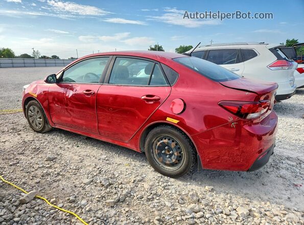 3KPA24AD7LE283239 2020 KIA RIO Красный Задняя левая четверть