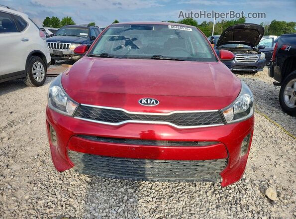 3KPA24AD7LE283239 2020 KIA RIO Красный Вид спереди