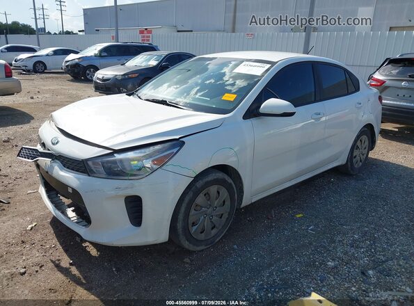 3KPA24AD7LE297707 2020 KIA RIO White Передня ліва чверть