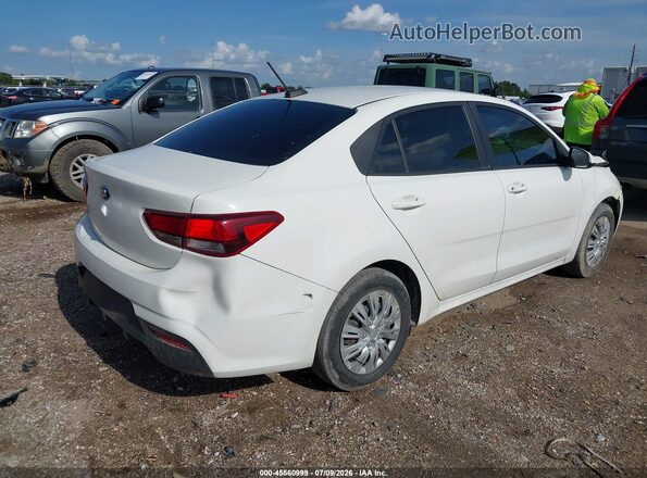 3KPA24AD7LE297707 2020 KIA RIO White Задня права чверть