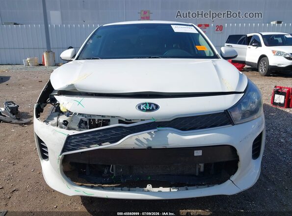 3KPA24AD7LE297707 2020 KIA RIO White Вид задньої частини салону