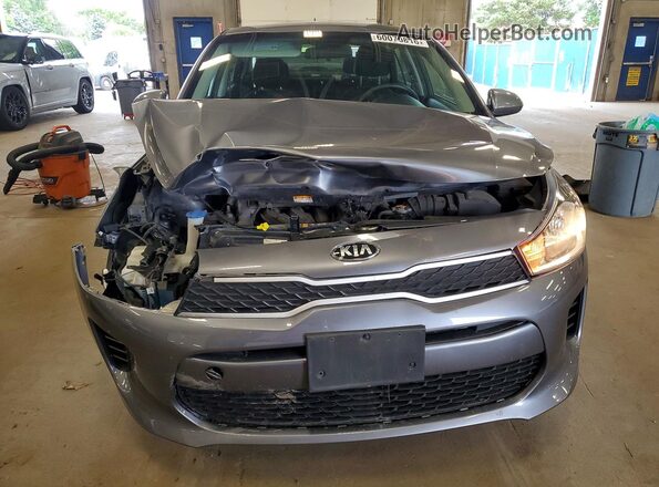 3KPA24AD7LE319639 2020 KIA RIO Gray Vista frontal