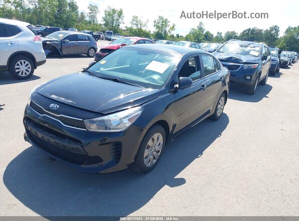 3KPA24AD7LE328745 2020 KIA RIO Black Przód lewy