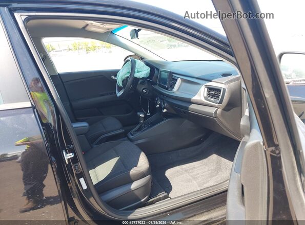 3KPA24AD7LE328745 2020 KIA RIO Black Widok wnętrza z przodu