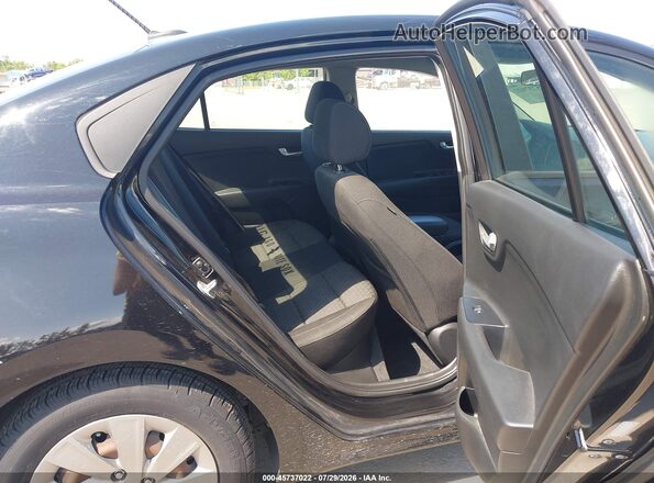 3KPA24AD7LE328745 2020 KIA RIO Black Widok naklejki z numerem VIN