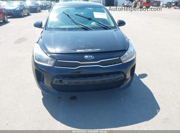 3KPA24AD7LE328745 2020 KIA RIO Black Widok z przodu
