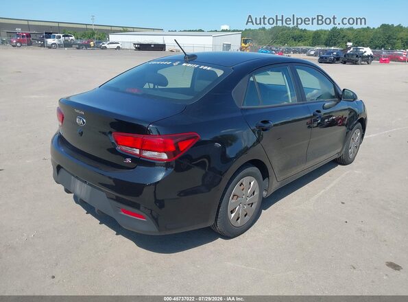 3KPA24AD7LE328745 2020 KIA RIO Black Tył prawy
