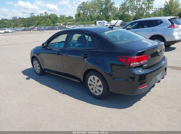 3KPA24AD7LE328745 2020 KIA RIO Black Tył lewy