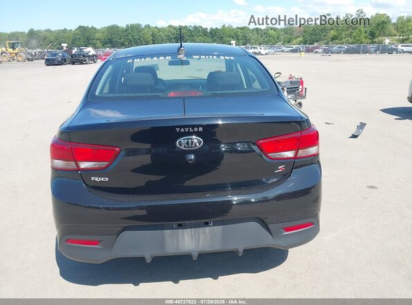 3KPA24AD7LE328745 2020 KIA RIO Black 