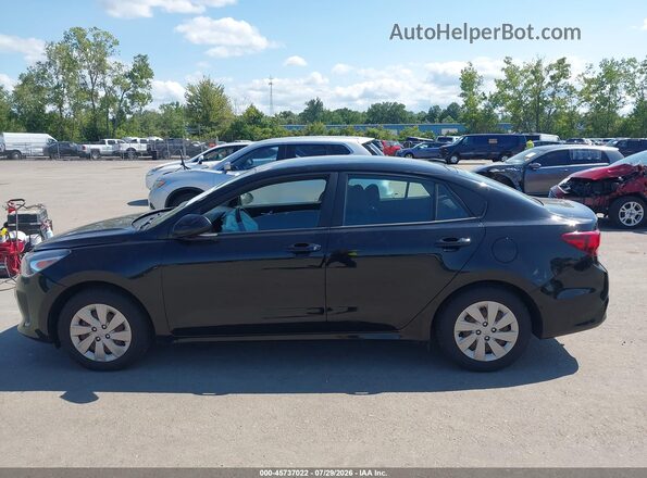 3KPA24AD7LE328745 2020 KIA RIO Black 
