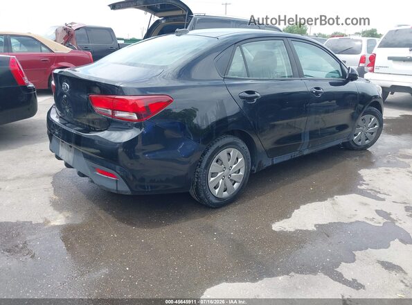 3KPA24AD7LE337736 2020 KIA RIO Black Հետևի աջ
