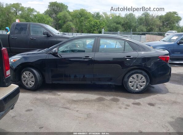 3KPA24AD7LE337736 2020 KIA RIO Black Սալոնի 360 աստիճան տեսք