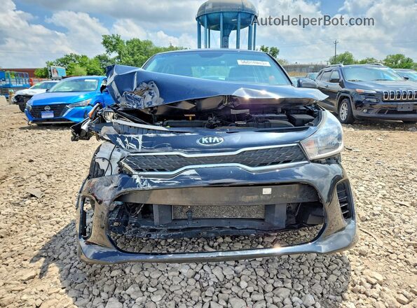3KPA24AD7LE339177 2020 KIA RIO Black Widok z przodu