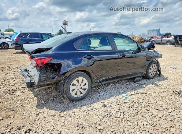 3KPA24AD7LE339177 2020 KIA RIO Black Tył prawy