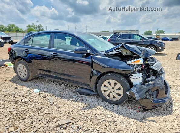 3KPA24AD7LE339177 2020 KIA RIO Black Przód prawy