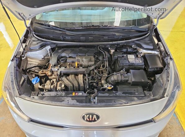 3KPA24AD7ME374416 2021 KIA RIO Silver უკანა სალონის ხედი