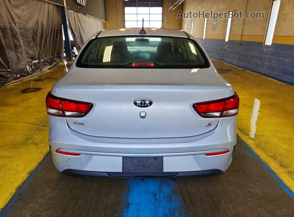 3KPA24AD7ME374416 2021 KIA RIO Silver უკანა ხედი