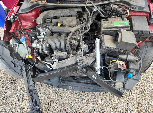 3KPA24AD7ME391104 2021 KIA RIO Red Widok wnętrza z tyłu