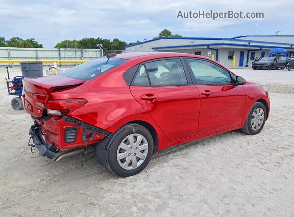 3KPA24AD7ME426269 2021 KIA RIO Red Rear right