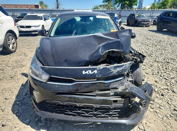 3KPA24AD7NE432011 2022 KIA RIO Black Front view