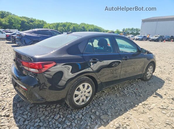 3KPA24AD7NE432011 2022 KIA RIO Black Rear right