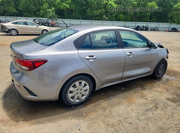 3KPA24AD7NE510576 2022 KIA RIO Gray Rear right