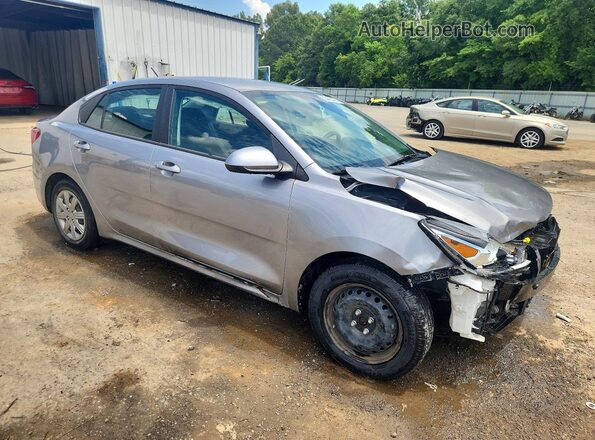 3KPA24AD7NE510576 2022 KIA RIO Gray Front right