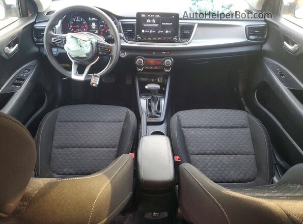 3KPA24AD7PE520379 2023 KIA RIO White წინა პანელის ხედი