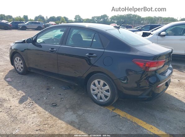 3KPA24AD7PE551129 2023 KIA RIO Black Trasero izquierdo