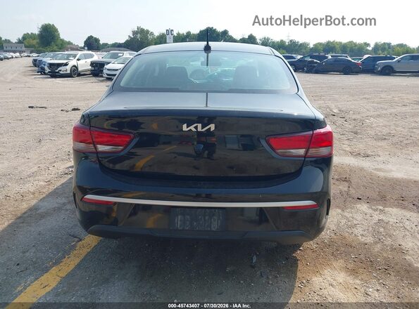 3KPA24AD7PE551129 2023 KIA RIO Black 