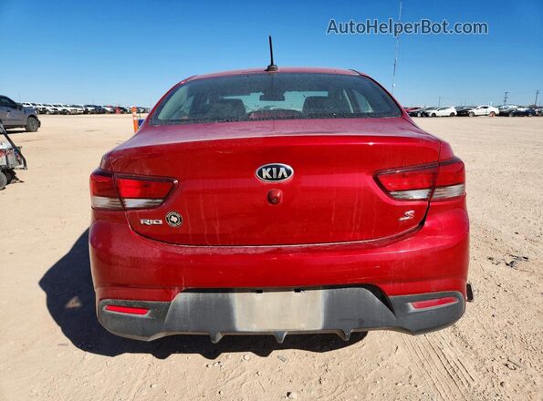 3KPA24AD8LE283248 2020 KIA RIO Red Widok z tyłu