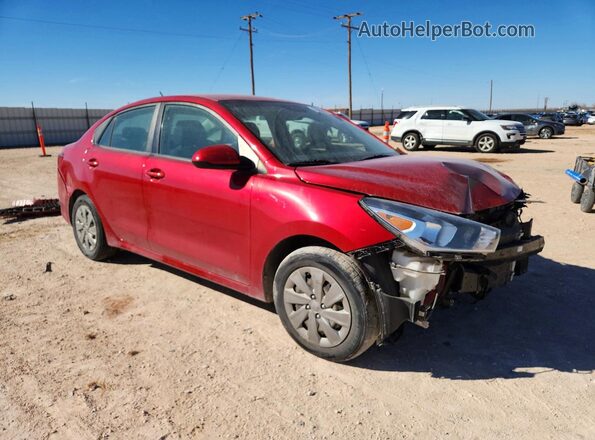 3KPA24AD8LE283248 2020 KIA RIO Red Przód prawy