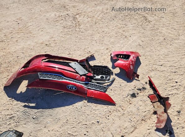 3KPA24AD8LE283248 2020 KIA RIO Red Widok komory silnika