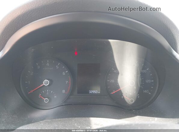 3KPA24AD8LE284268 2020 KIA RIO Blue უკანა სავარძლების ხედი