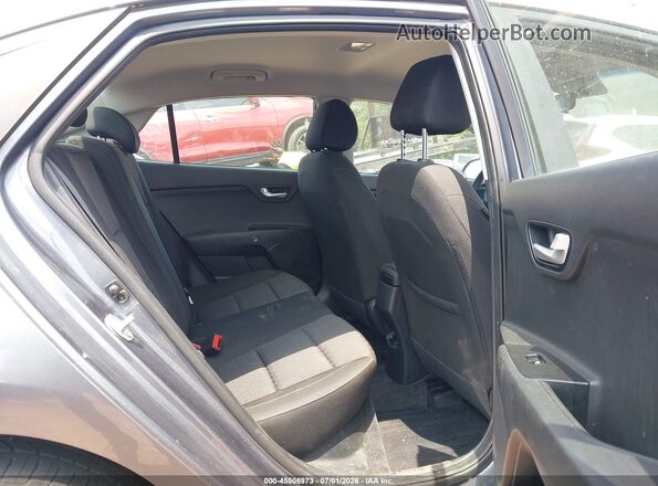 3KPA24AD8LE284268 2020 KIA RIO Blue VIN კოდის სტიკერის ხედი