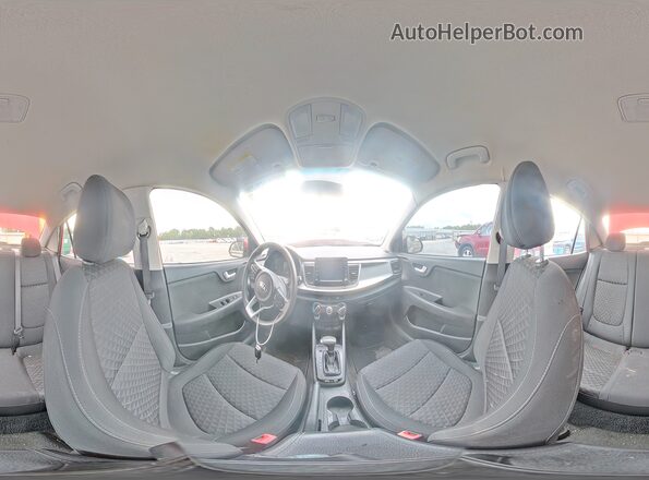 3KPA24AD8LE296730 2020 KIA RIO Red Панорамний вид салону 360°