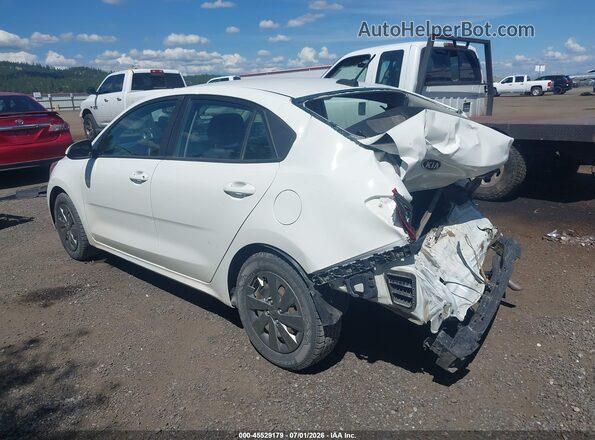 3KPA24AD8LE308262 2020 KIA RIO White Rear left