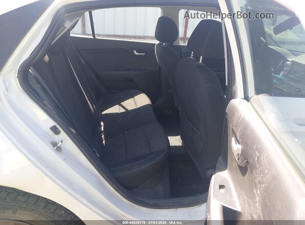 3KPA24AD8LE308262 2020 KIA RIO White VIN sticker view