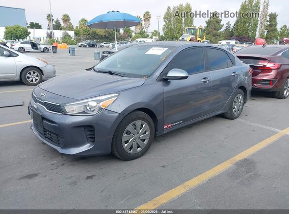 3KPA24AD8LE311095 2020 KIA RIO Gray Front left