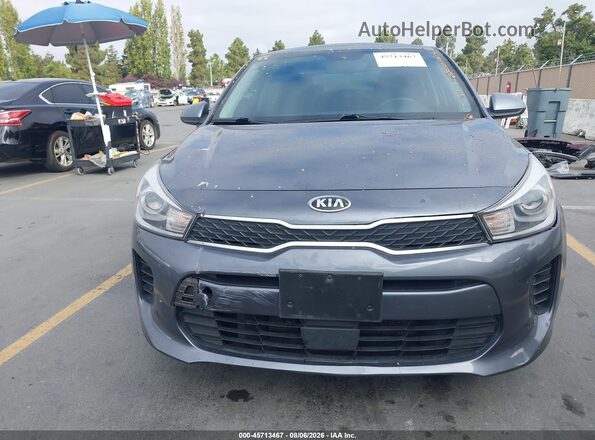 3KPA24AD8LE311095 2020 KIA RIO Gray Front view