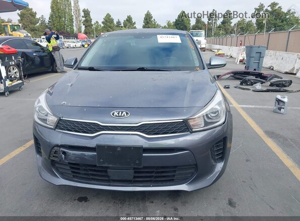 3KPA24AD8LE311095 2020 KIA RIO Gray Instrument cluster view