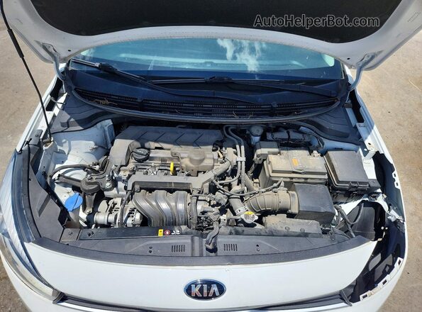 3KPA24AD8ME408847 2021 KIA RIO Белый Вид задней части салона